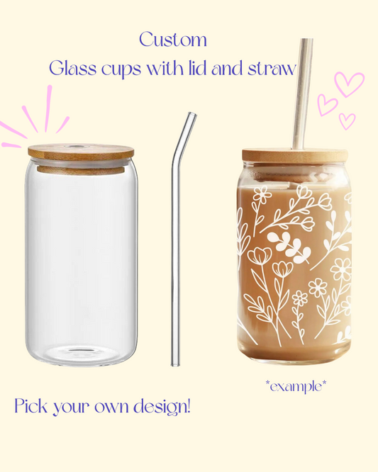 16 Oz Glass Cups